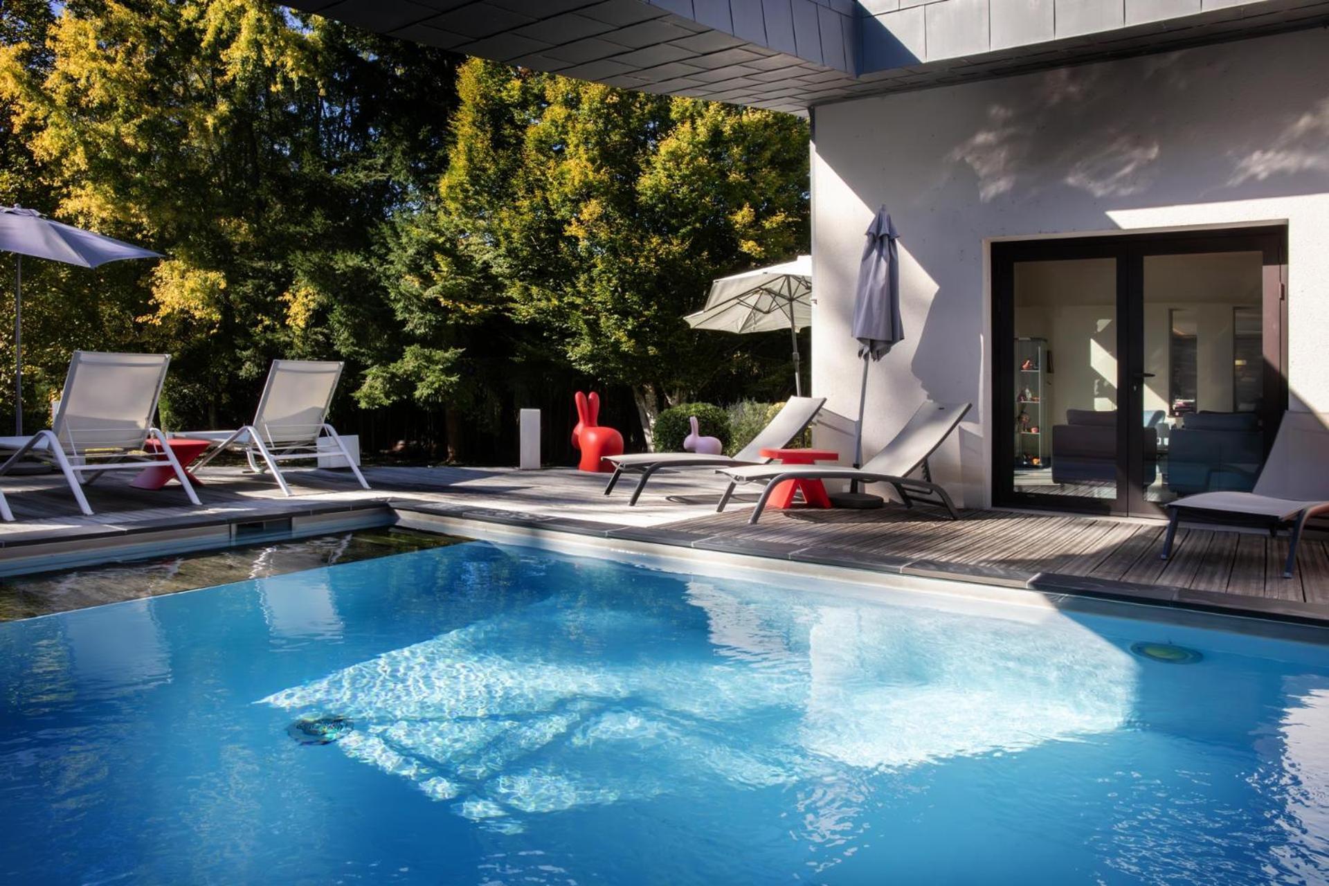 L'Aubiniere Hotel Restaurant & Spa Saint-Ouen-les-Vignes Zewnętrze zdjęcie