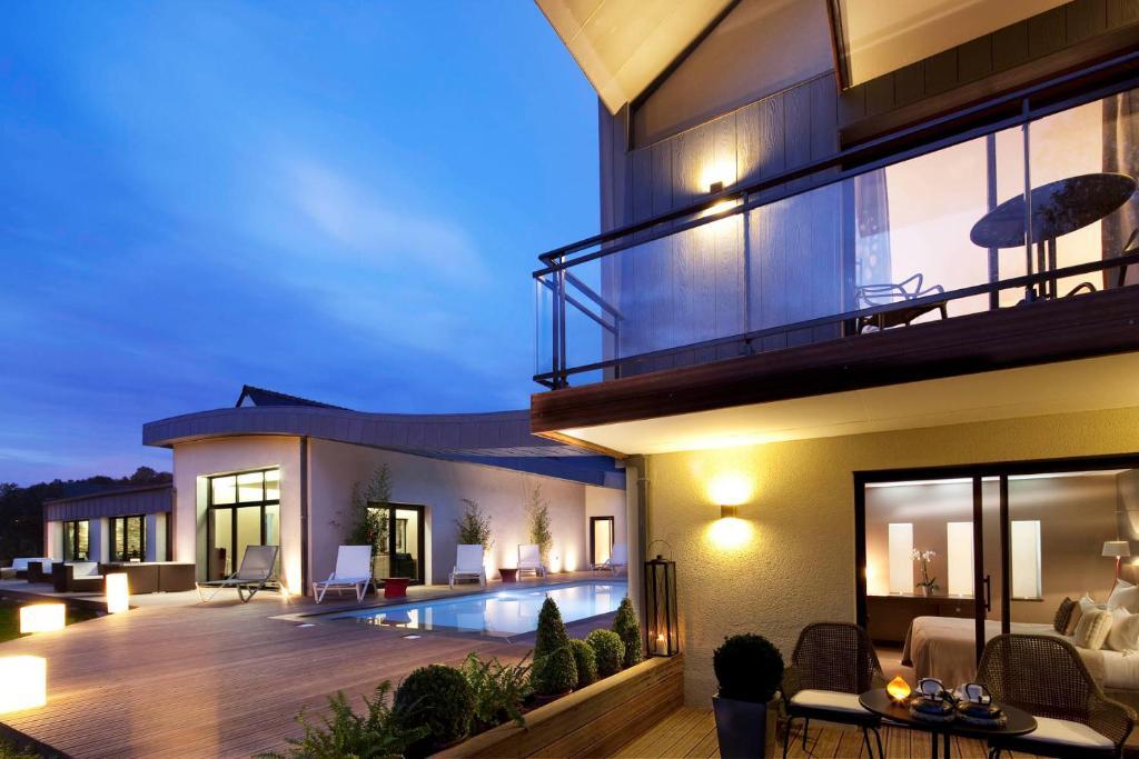L'Aubiniere Hotel Restaurant & Spa Saint-Ouen-les-Vignes Zewnętrze zdjęcie